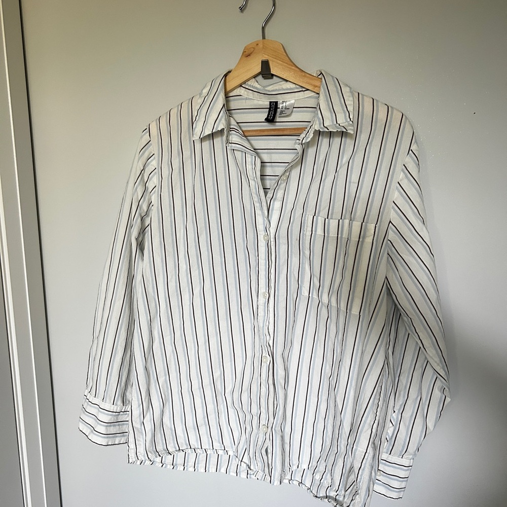 H&M Multicolor Striped Shirt